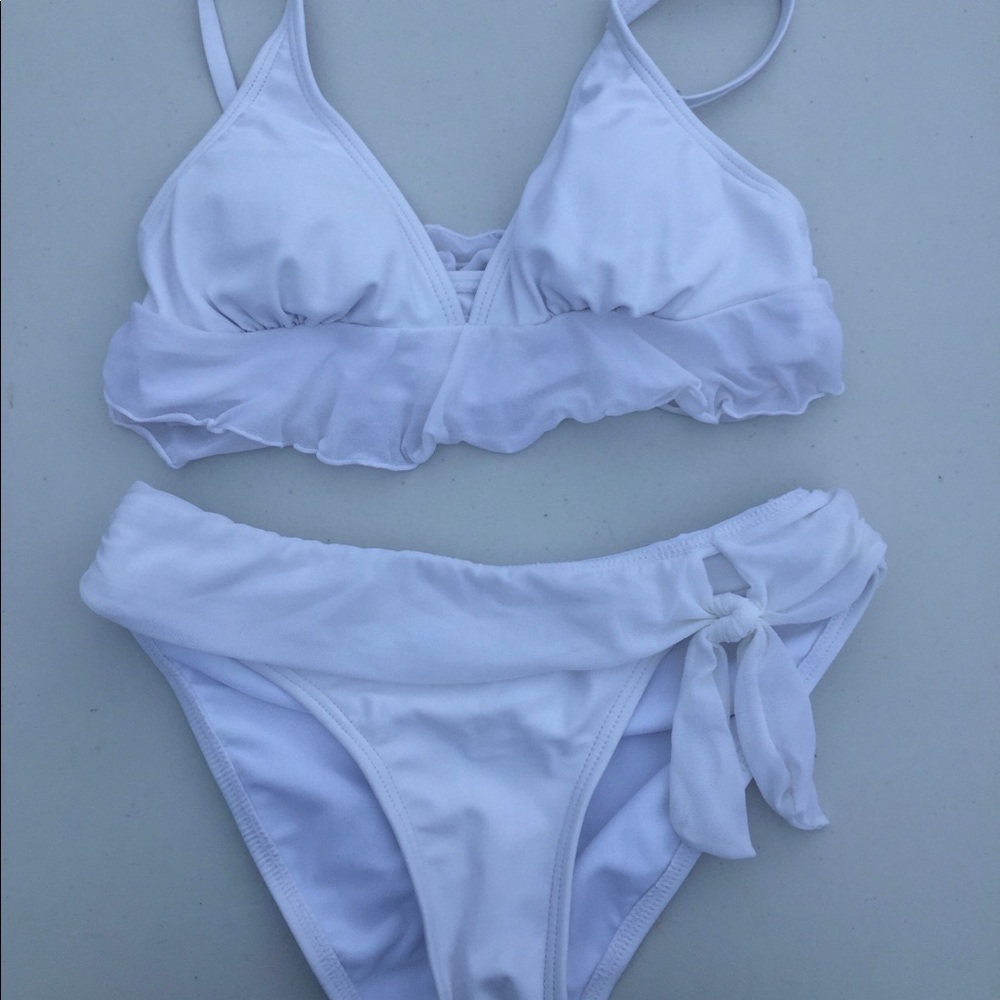 White bikini
